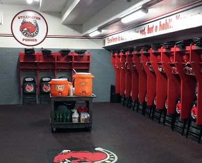 Locker Rooms & Seating